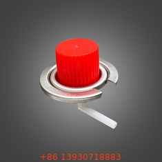 Van bếp cắm trại di động một inch với nắp đỏ để nấu ăn