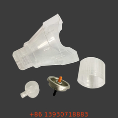 Thiết bị truyền động nắp mặt nạ phun oxy 25,4mm màu trắng để thở oxy