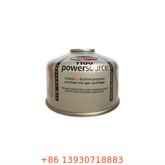 Chống gỉ 100g Butane Canister Bếp gas di động Butane Canister 220ml