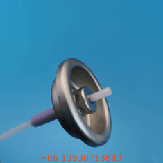 Van phun khí phun bằng đồng bằng bạc với nút điều khiển cho 0,1-0,2 Ml/s