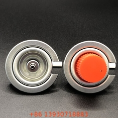 Tinplate và vật liệu PP van khí butan với hình dạng thẳng và Buna bên trong gasket