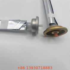 Tùy chỉnh Capacity Silver Cylinder Aerosol Bag On Valve với nhựa chống rò rỉ