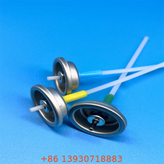 Chỉ sử dụng một lần Aerosol Valve được đo tỷ lệ phun 50/75/100/120/150/200mcl Với thân nhôm và niêm phong gasket
