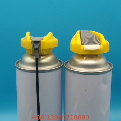 Hai chiều gấp kích hoạt nắp phun cho Aerosol Can Stream & Spray tùy chọn
