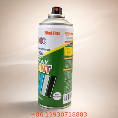 Bộ van sơn aerosol nam được sơn màu trước với niêm phong được tăng cường