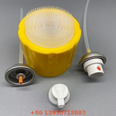 Van máy tạo bọt, van bọt aerosol cho hộ gia đình và làm sạch Ứng dụng bao bì bọt aerosol