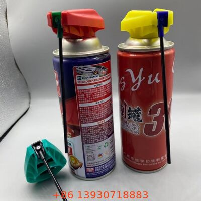 Máy kích hoạt kích hoạt Aerosol gấp cao cấp với cơ chế khóa chống rò rỉ, ống mở rộng tích hợp và vòi phun hai hành động