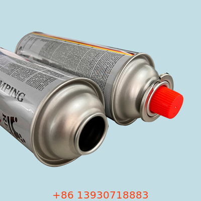 Van khí Butan thương mại tùy chỉnh Bìa đỏ Van bếp gas Cassette