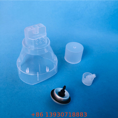 Bình xịt oxy có thể van và mặt nạ với nắp nhẹ