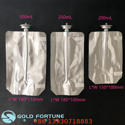 Một-Inch Male Bag On Valve (BOV) Hệ thống phân phối không khí cho mỹ phẩm, dược phẩm và chăm sóc da cao cấp