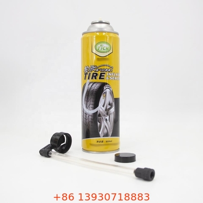 Sửa chữa lốp xe Máy bơm khí dung Nắp bình xịt Không bị ăn mòn OEM Có thể mua được