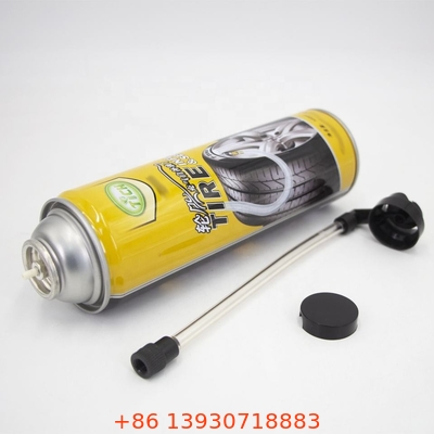 Sửa chữa lốp xe Máy bơm khí dung Nắp bình xịt Không bị ăn mòn OEM Có thể mua được