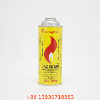 Hộp đựng bếp gas di động 400ml Chai khí butan nhỏ 65mm