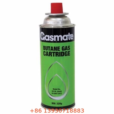 ODM OEM Butan Gas Canister Đối với Chống cháy nổ Bếp cắm trại