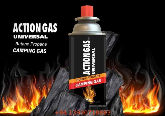 65 X 158 mm Butane Gas Cylinder cho công nghiệp với logo tùy chỉnh