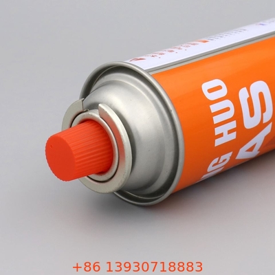 65 X 158 mm Butane Gas Cylinder cho công nghiệp với logo tùy chỉnh