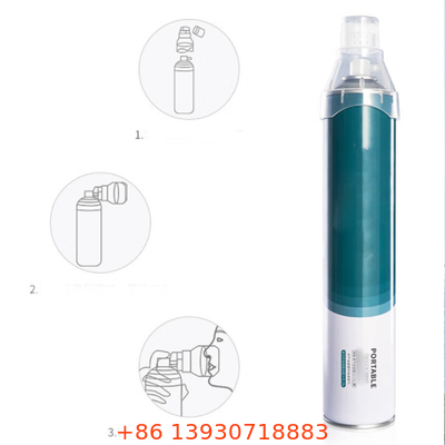 Bình xịt oxy cường độ cao có thể Caps với vòi phun mặt nạ