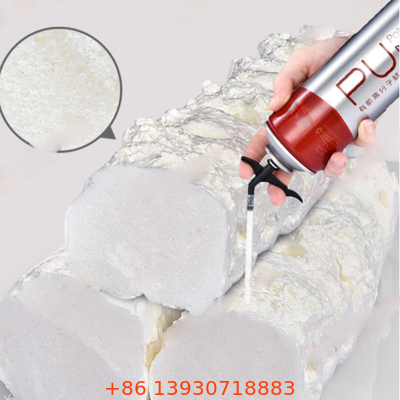 Loại ống Van khí dung làm sạch bọt PU có ống và nắp cho thùng vật liệu xây dựng khí dung