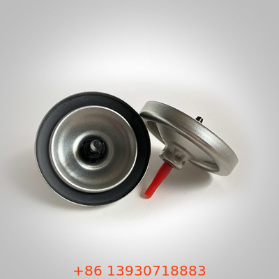 Van đèn đốt khí gốc bằng nhựa với cốc lắp bọc mạ mài rõ ràng