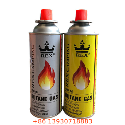 Những người đam mê ngoài trời Gas Cartridge Van Kim loại và Vật liệu Polypropylene