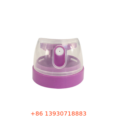 Nắp xịt khí dung 35mm màu tím bền cho lon nhôm