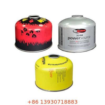 Các thùng khí Propane Butane hạng nặng cho sử dụng công nghiệp 500g, công suất bốc cháy cao