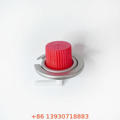 Chống rò rỉ bền bỉ Van khí di động 1 inch có nắp màu đỏ
