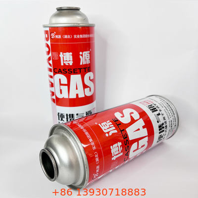 Nhiên liệu Propane Can Butane Gas Canister 65 * 158 Mm Loại phụ kiện