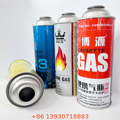 Ống đựng khí butan tráng thiếc để nướng