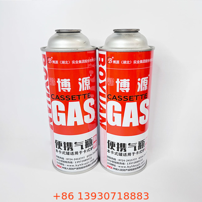 Logo tùy chỉnh Xi lanh khí butan cho lẩu 1 X Canister