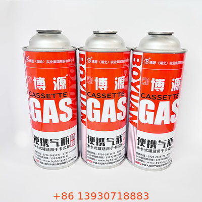 Ống đựng khí butan tráng thiếc để nướng