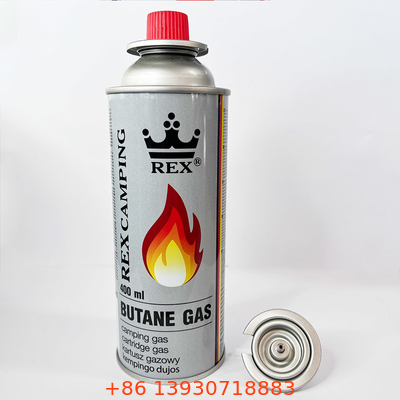 Ống đựng khí butan cầm tay mini ngoài trời Hình dạng tường thẳng 65mm