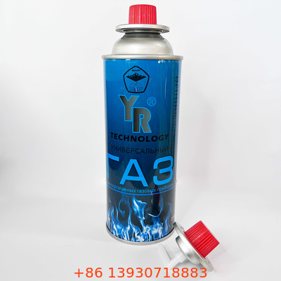 Hộp đựng khí ga butan rỗng 227g thiếc dày 0,20mm Chai khí ga butan cắm trại