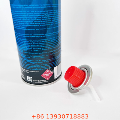 Hộp đựng khí ga butan rỗng 227g thiếc dày 0,20mm Chai khí ga butan cắm trại