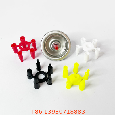 Van nạp gas tiêu chuẩn Vật liệu kim loại và nhựa cho lon bật lửa gas