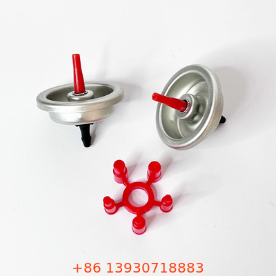 Van nạp gas tiêu chuẩn Vật liệu kim loại và nhựa cho lon bật lửa gas