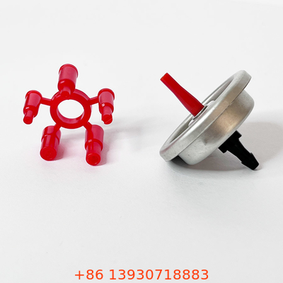 Van chống ăn mòn đỏ butan nhẹ hơn Di động với cốc gắn thiếc
