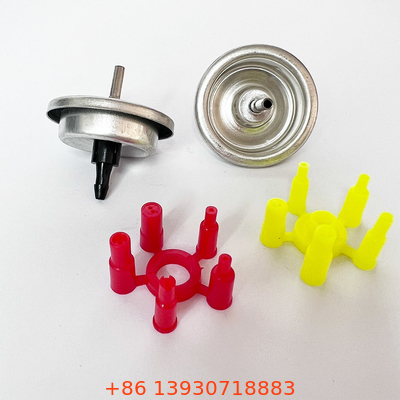 300ml Ultra Refined Gas Light Refill Valve Vật liệu tấm kim loại một inch