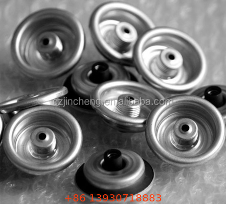 Van xịt khí dung ren vít nữ cho kim loại 134a Tinplate