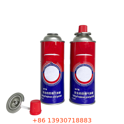 Ống đựng khí butan có thể nạp lại đường kính 65mm Độ bền cao