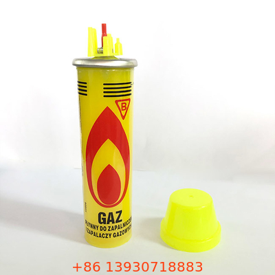 Nấu ăn bên ngoài Bật lửa gas butan 80ml Các ứng dụng đa dạng