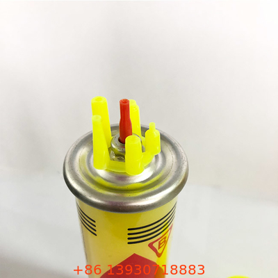 Rò rỉ bằng chứng Chai PET Bật lửa gas butan cho bật lửa bỏ túi