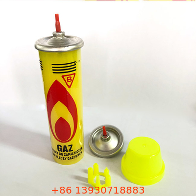 Rò rỉ bằng chứng Chai PET Bật lửa gas butan cho bật lửa bỏ túi