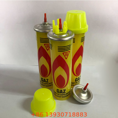 Trọng lượng nhẹ tiện lợi 80ml Đi ra ngoài Nạp khí butan cho đèn khò