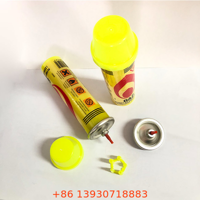 Trọng lượng nhẹ tiện lợi 80ml Đi ra ngoài Nạp khí butan cho đèn khò