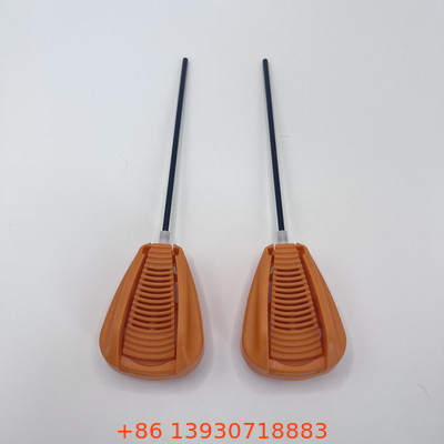 Bụi phun khí phun màu đen 66.40 mm Độ dài nắp với tốc độ dòng chảy 2,5-3,5L/min