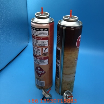 Nhựa Butane Gas Stem màu đỏ gắn cốc với Dimples Down - Gas Lighter Refill Valve