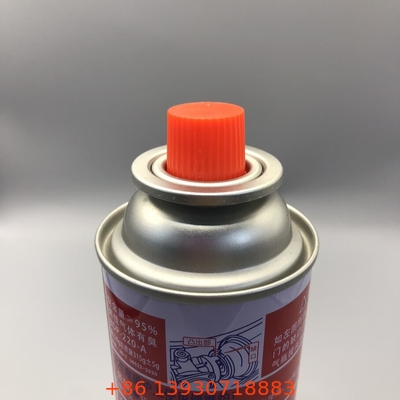 Ventil thẳng gốc Butane Valve khí Buna Inner Gasket Black Handle cho thiết bị khí