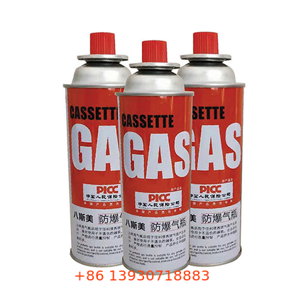 Các thông số kỹ thuật của bình khí Butane Tinplate 65 x 158 mm