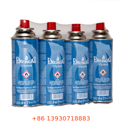 Các thông số kỹ thuật của bình khí Butane Tinplate 65 x 158 mm